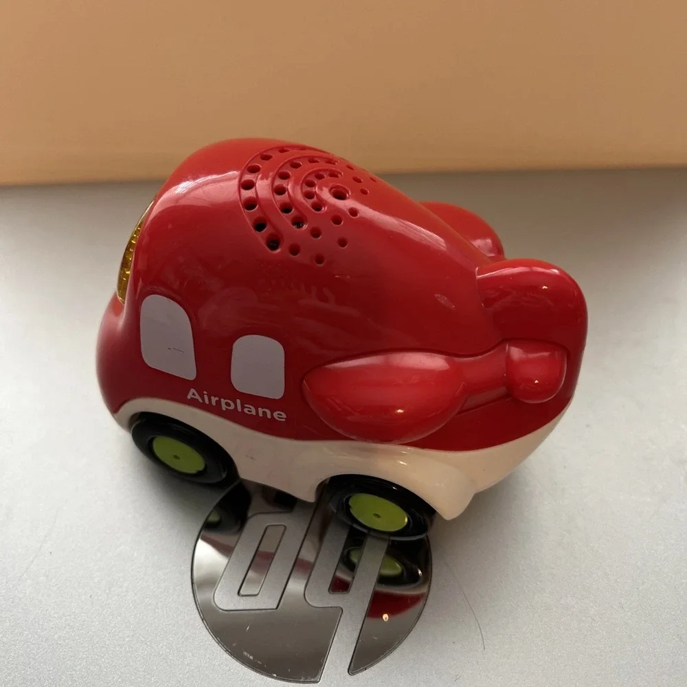 Vtech Go Go Smart Wheels Red Airplane Tested And Works!
